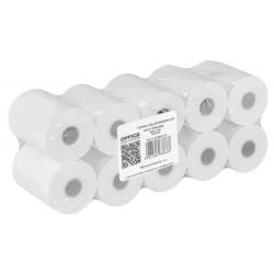 Rolki termiczne OFFICE PRODUCTS, 56mm x 30m, gr. 48 +/- 6, 10 szt., białe