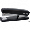 Zszywacz Eagle 4001BD czarny, metalowy, do 20 kartek, zszywki 24/6, 26/6