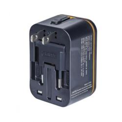 Adapter podróżny DONAU TRAVEL 205, czarny