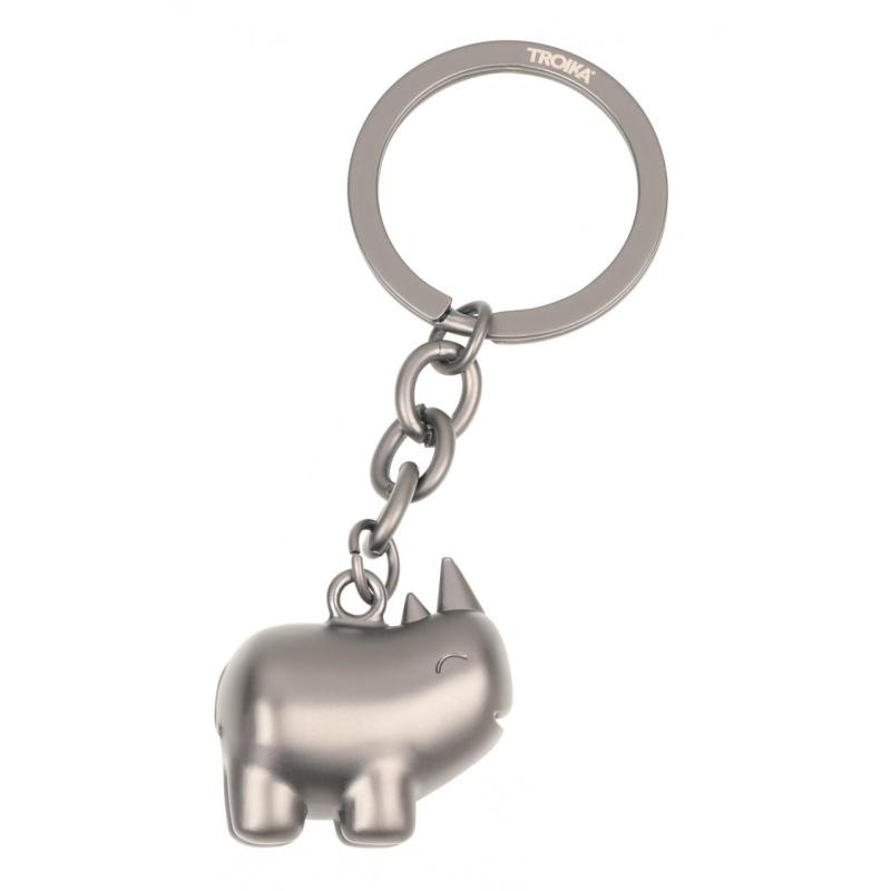 Brelok TROIKA Happy Rhino, metal