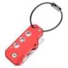 Brelok TROIKA Keytool, 11 funkcji, czerwony