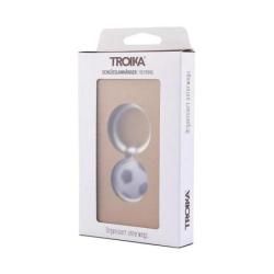 Brelok TROIKA Soccer, chromowany