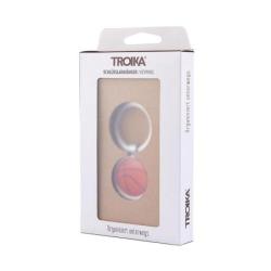 Brelok TROIKA Basketball, chromowany