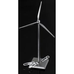 Przybornik na biurko TROIKA Fresh Wind, wiatrak, stalowy