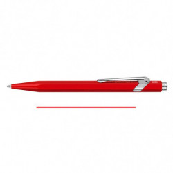 Długopis CARAN D'ACHE 849 Classic Line, M, czerwony z czerwonym wkładem