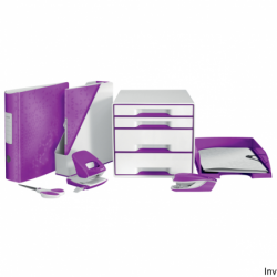 Półka na dokumenty Leitz Plus WOW fiolet metalik 52263062
