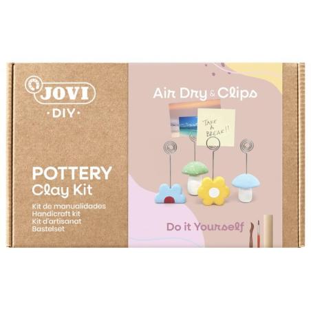 Zestaw do tworzenia ceramiki JOVI DIY, bez wypalania, klipsy