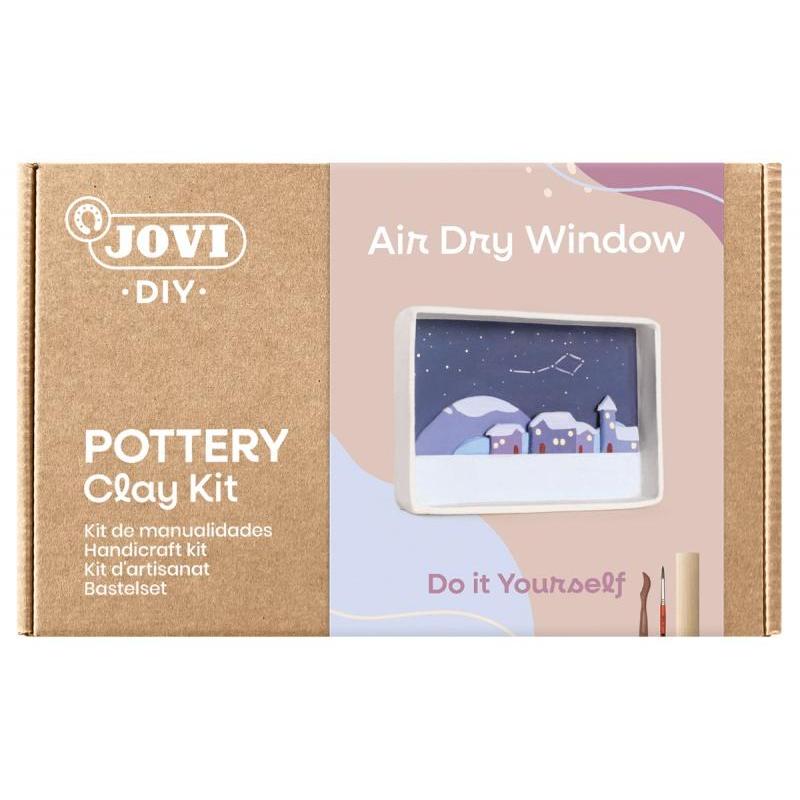 Zestaw do tworzenia ceramiki JOVI DIY, bez wypalania, okno