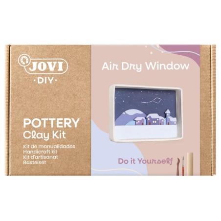 Zestaw do tworzenia ceramiki JOVI DIY, bez wypalania, okno