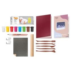Zestaw do tworzenia ceramiki JOVI DIY, bez wypalania, okno