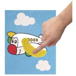 Zestaw do malowania piaskiem JOVI Play&Fun, pojazdy