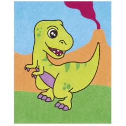 Zestaw do malowania piaskiem JOVI Play&Fun, dinozaury