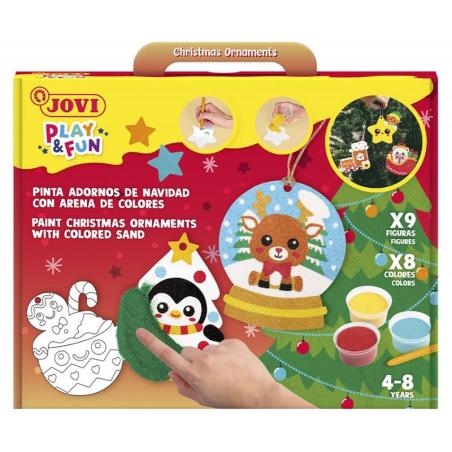 Zestaw do malowania piaskiem JOVI Play&Fun, Boże Narodzenie