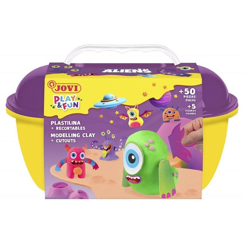 Zestaw plasteliny JOVI Play&Fun, kosmici