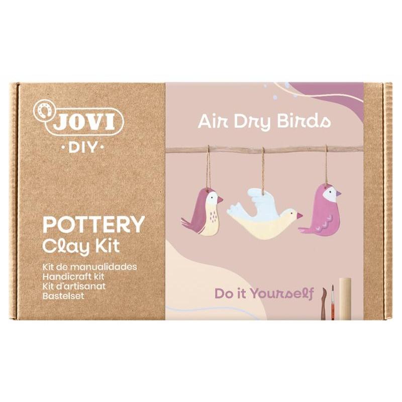 Zestaw do tworzenia ceramiki JOVI DIY, bez wypalania, ptaki