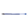 Długopis żelowy Office Products 0,5mm niebieski z wymiennym wkładem, transparentny
