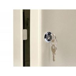Szafka na klucze Q-CONNECT, na 140 kluczy, 280x370x80mm, szara