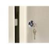 Szafka na klucze Q-CONNECT, na 140 kluczy, 280x370x80mm, szara