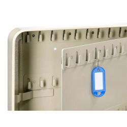 Szafka na klucze Q-CONNECT, na 140 kluczy, 280x370x80mm, szara