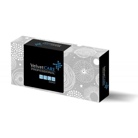 Chusteczki kosmetyczne celulozowe VELVET Professional Box, 2-warstwowe, 100 listków, biały