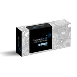 Chusteczki kosmetyczne celulozowe VELVET Professional Box, 2-warstwowe, 100 listków, biały