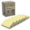 Karteczki samoprzylepne POST-IT Recycled Notes (653-1B), 38x51mm, 6x100 kart., żółte
