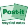 Karteczki samoprzylepne POST-IT Recycled Z-Notes(R330-1T), 76x76mm, 16x100 kart., żółty