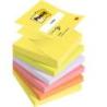 Karteczki samoprzylepne POST-IT Z-Notes, 76x76mm, 6x100 kart., neonowe mix