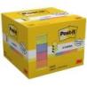 Karteczki samoprzylepne POST-IT Z-Notes, 76x76mm, 6x100 kart., neonowe mix