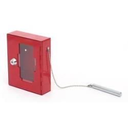 Szafka BHP na klucze ewaukacyjne Q-CONNECT, 120x40x150mm, czerwona