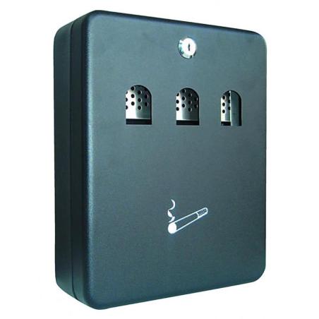 Popielniczka ścienna Q-CONNECT, 3l, czarna