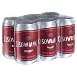 PAKIET Woda Cisowianka, silnie-gazowana, puszka, 330ml