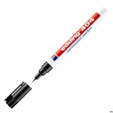 Marker Edding 404 0,75 mm czarny permanentny