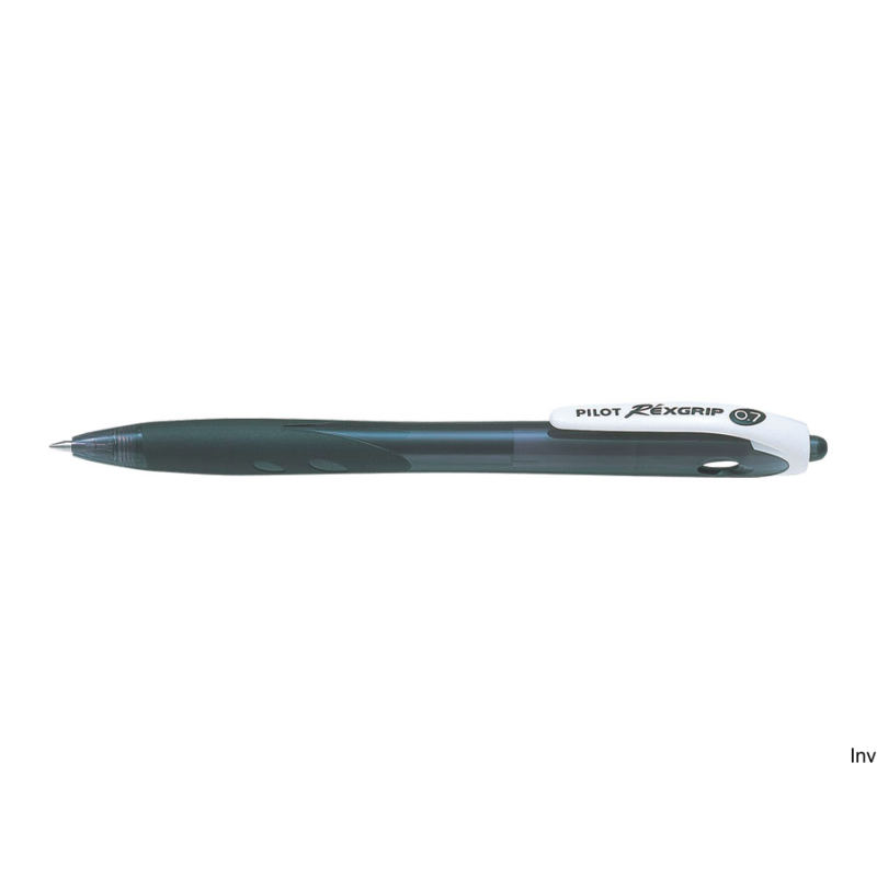 Długopis olejowy Pilot REXGRIP BG czarny 0,21 mm, wymienny wkład, 1100 m długości linii pisania