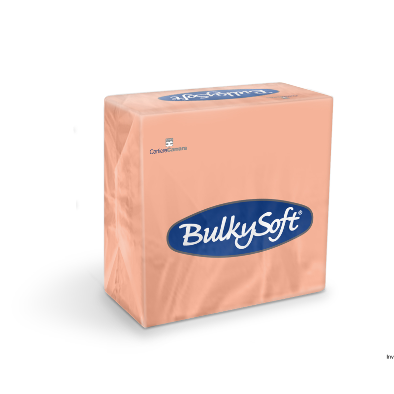 Serwetki 2W 33x33 cm 1/4 łososiowe Bulky Soft A100 32061