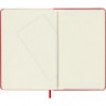 Notes MOLESKINE Classic M, 11,5x18 cm, w linie, twarda oprawa, scarlet red, 208 stron, czerwony