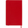 Notes MOLESKINE Classic M, 11,5x18 cm, w linie, twarda oprawa, scarlet red, 208 stron, czerwony