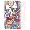 PAKIET Zeszyt szkolny GIMBOO, A5, w kratkę, 32 kart., 70gsm, mix wzorów