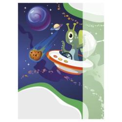 PAKIET Zeszyt szkolny GIMBOO, A5, w 3 linie, 32 kart., 70gsm, mix wzorów