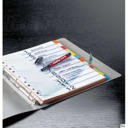 Edding Foliopis 0,3 mm czerwony z okrągłą końcówką do folii prezentacyjnych