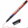 Edding Foliopis 0,3 mm czerwony z okrągłą końcówką do folii prezentacyjnych