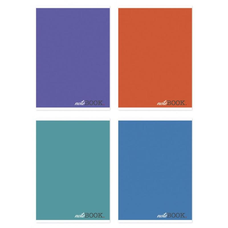 PAKIET Zeszyt szkolny OFFICE PRODUCTS, A5, w linie, 80 kart., 60gsm, mix kolorów