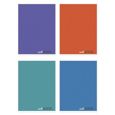 PAKIET Zeszyt szkolny OFFICE PRODUCTS, A5, w linie, 80 kart., 60gsm, mix kolorów