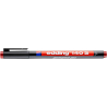 Edding Foliopis 0,3 mm czerwony z okrągłą końcówką do folii prezentacyjnych