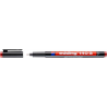 Edding Foliopis 0,3 mm czerwony z okrągłą końcówką do folii prezentacyjnych