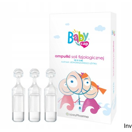 Sól fizjologiczna NaCl 0.9% 10 ampułek x 5 ml Polovis 3M