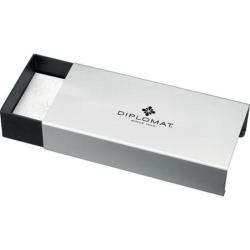 Długopis DIPLOMAT Excellence A2, czarny/srebrny