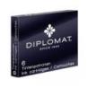 Naboje do piór DIPLOMAT, 6szt., czarne