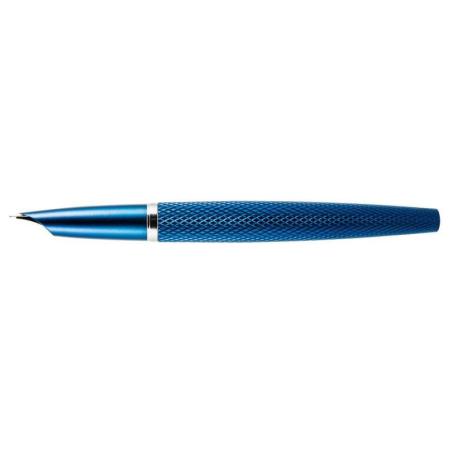 Pióro wieczne DIPLOMAT Viper, guilloche, F, niebieskie