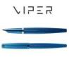 Pióro wieczne DIPLOMAT Viper, guilloche, F, niebieskie